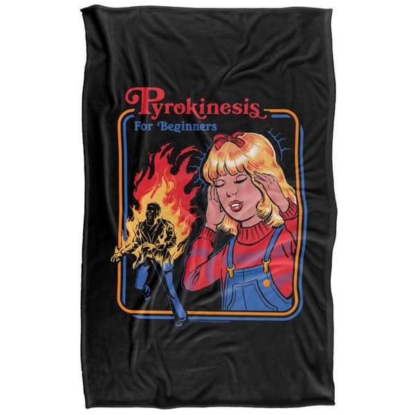 Steven Rhodes Pyrokinesis For Beginners Soft Touch Blanket