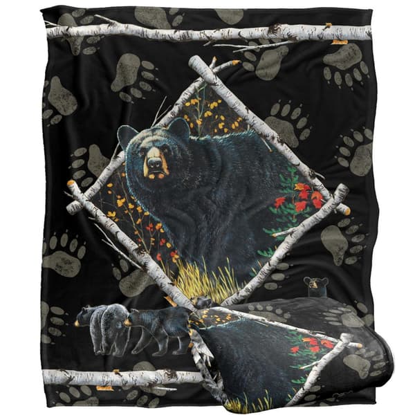 JQ Licensing Silky Bear Supersoft Blanket