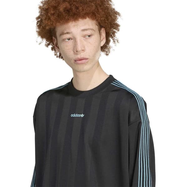 Adidas Herrjacka med 3 ränder och logotyp, normal passform