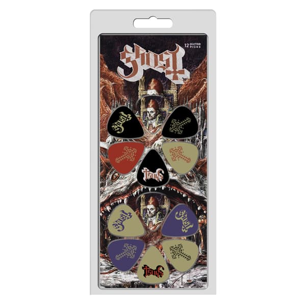 Ghost Logo Plectrum (Pack of 12)