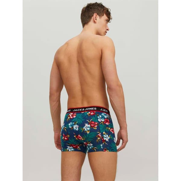 Jack And Jones Badbyxor med blommönster för män (3-pack)