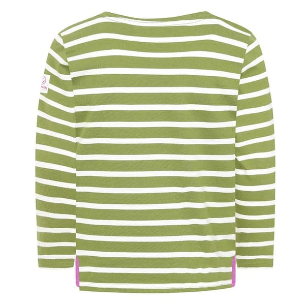 Lazy Jacks Randig Breton Topp för Dam