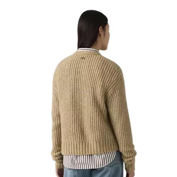 Levis Dam Luna Crew Neck Långärmad Kofta