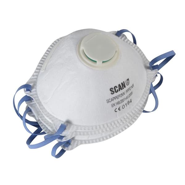 Scan Moulded Valved Disposable Mask