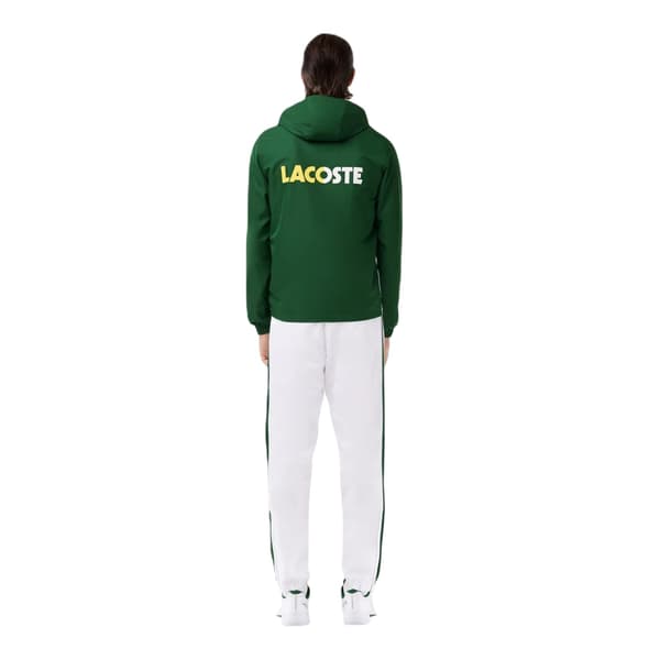 Lacoste Mens Colour Block Polyester Tracksuit Set