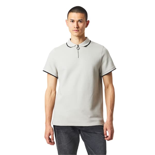 Firetrap Herr Våfflad Regular Kortärmad Pikétröja