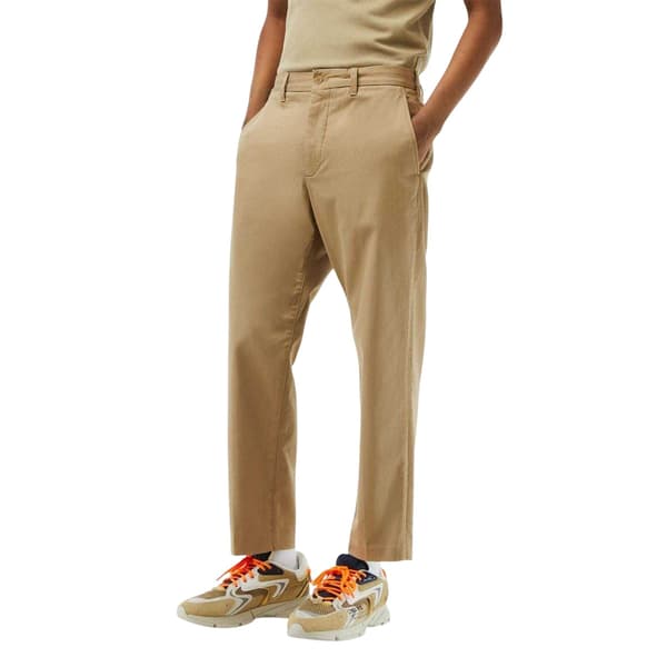 Lacoste Chinos i bomullsstretch för män