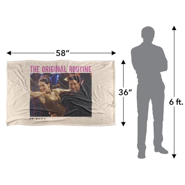 Friends The Original Routine Soft Touch Blanket