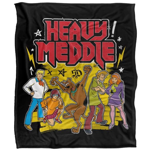 Scooby Doo Heavy Meddle Soft Touch Blanket