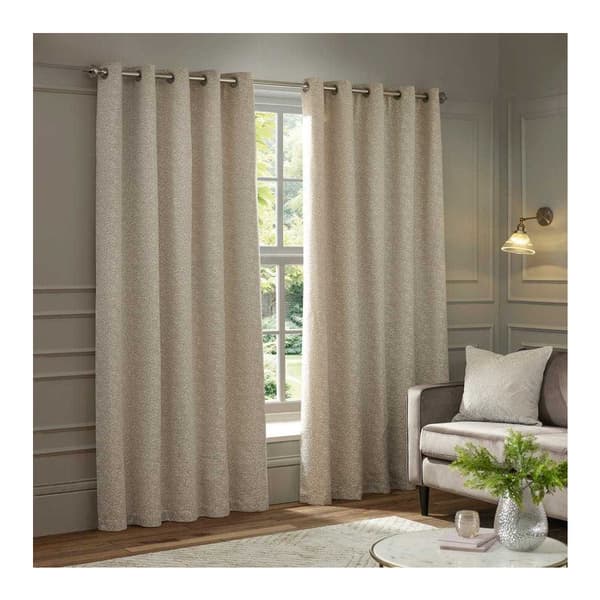 Paoletti New Galaxy Chenille Eyelet Curtains