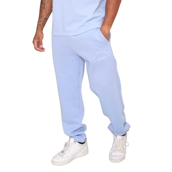 Blank Essentials Joggingbyxor med välvt logotryck för män
