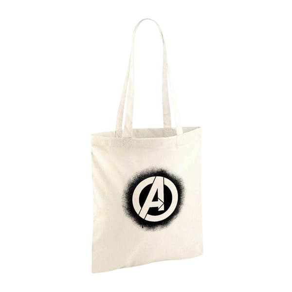 Avengers Stencil Logotyp Tygväska