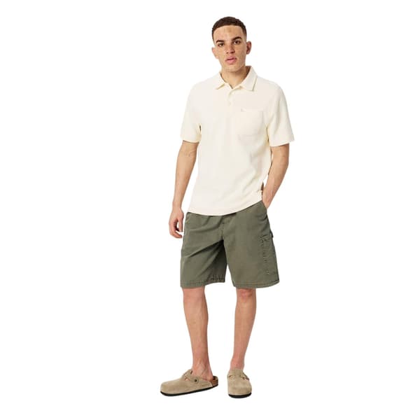 Jack Wills Herr Texturerad Regular Kortärmad Pikétröja