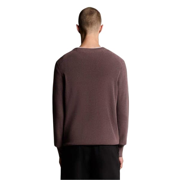 Lyle & Scott Herrtröja med ribbad raglan