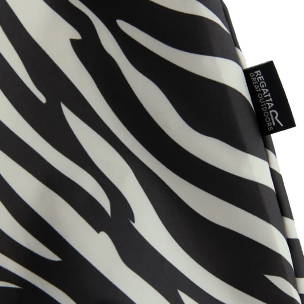 Regatta Zebra Print Packaway Shopper Bag
