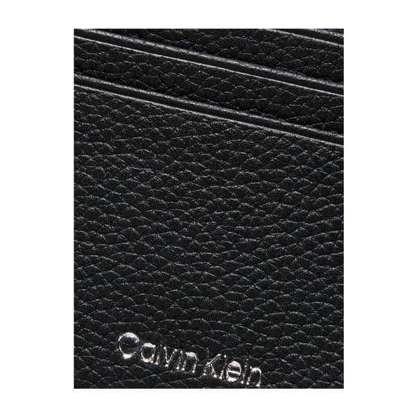 Calvin Klein Logo Leather Card Holder