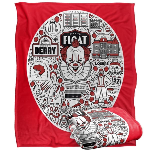 It Pennywise Balloon Soft Touch Blanket