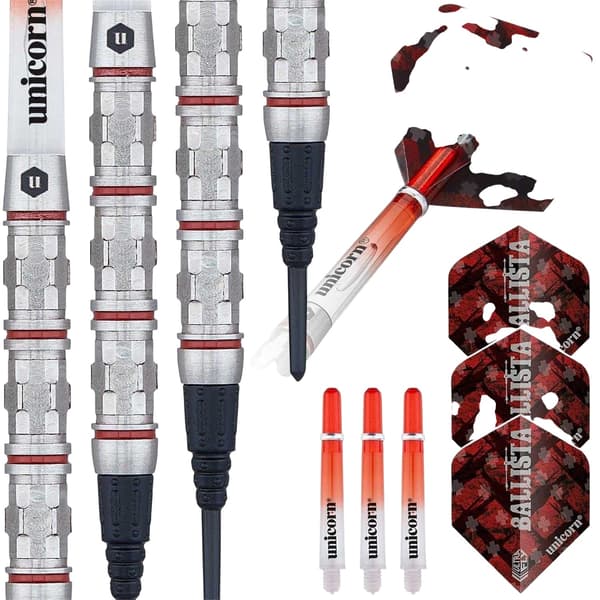 Unicorn Tungsten Lettering Dartset