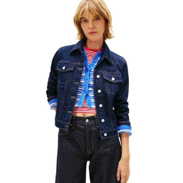 Tommy Jeans Dam Denim Trucker Jacka