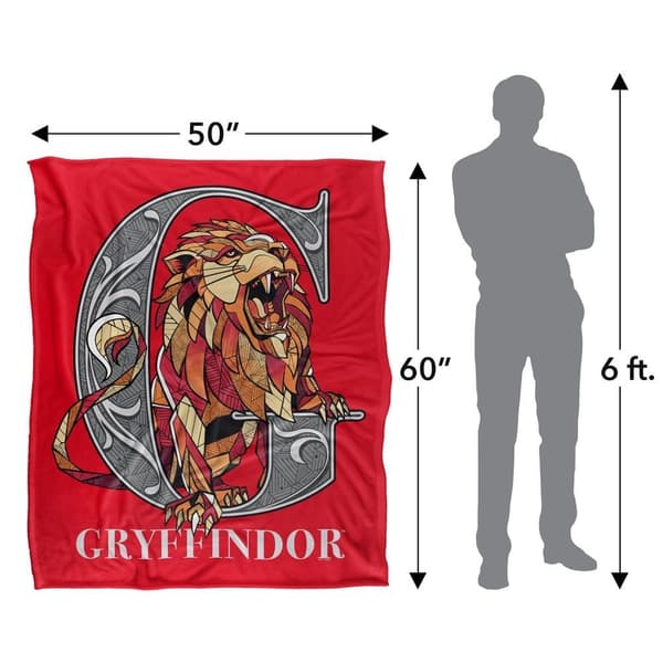 Harry Potter Silky Gryffindor Blanket