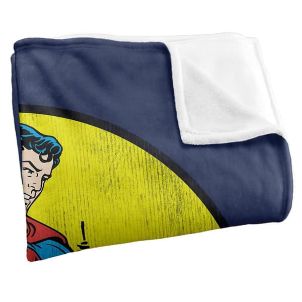 Superman Metropolis Fleece Superman Throw