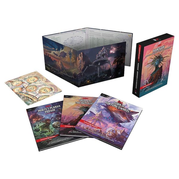Dungeons & Dragons Planescape: Äventyr i Multiversum Kampanjbokset