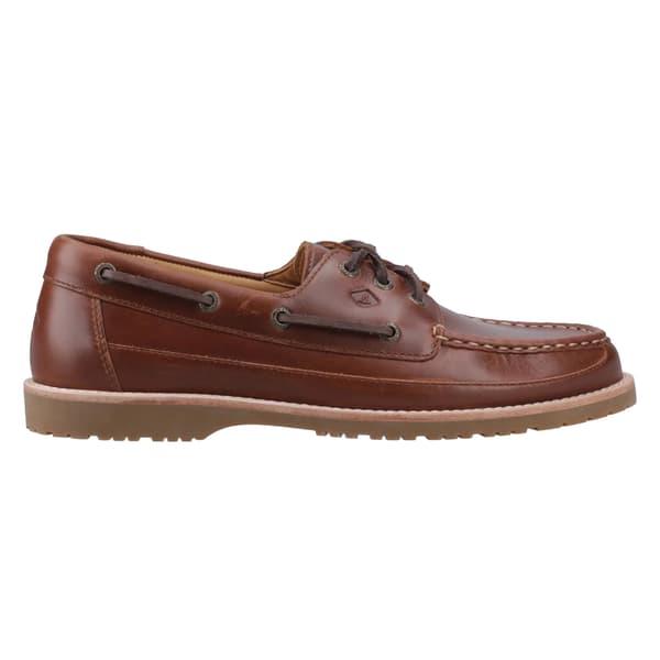 Sperry Båtskor i läder med logotyp för män
