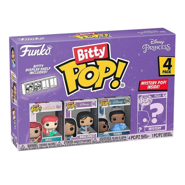 Disney Princess Minifigurer (4-pack)