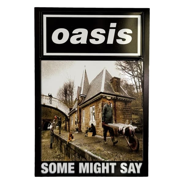 Oasis Some Might Say Single Fridge Magnet