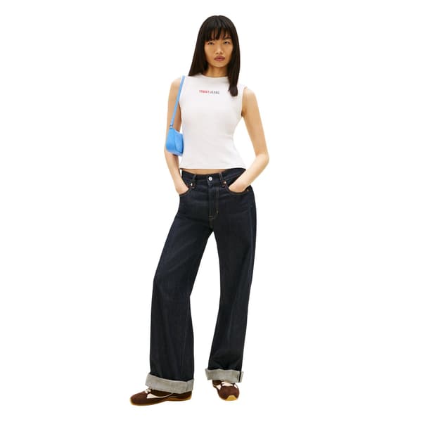 Tommy Jeans Dam Ribbad Linne