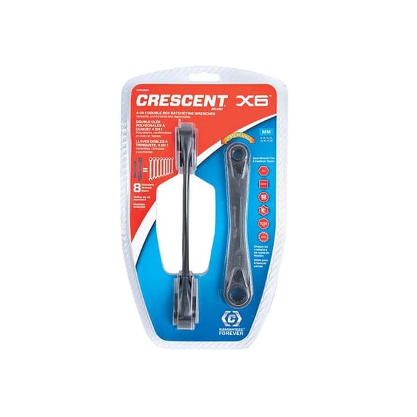 Crescent X6 skraldenøglesæt, 2 dele
