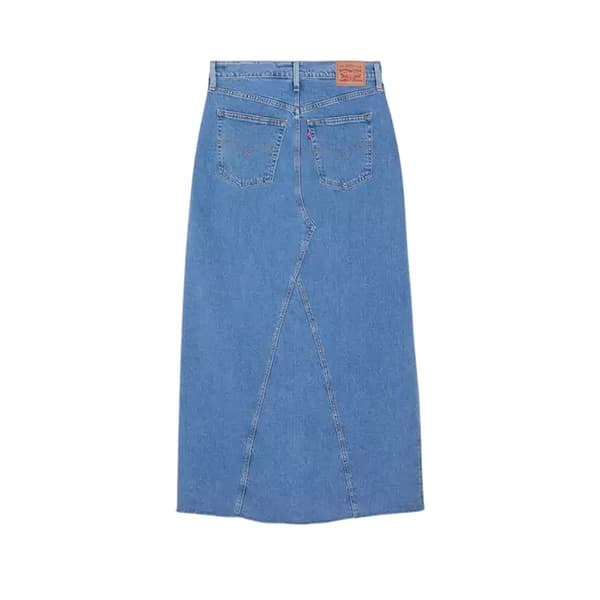 Levis Dam/Kvinnor Jeans Kjol med Sidoslits