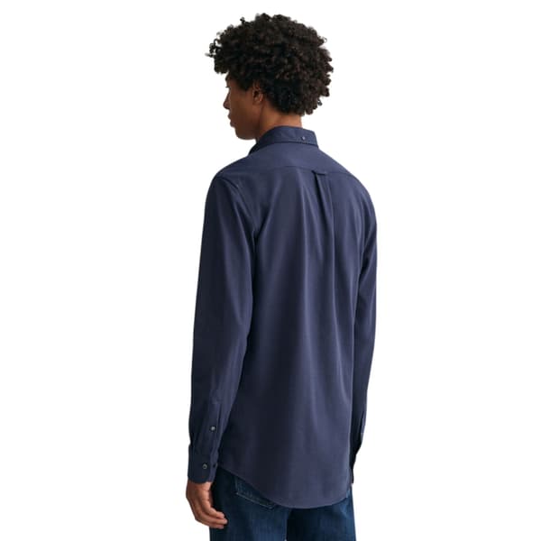 Gant Mens Cotton Pique Regular Button-Down Shirt