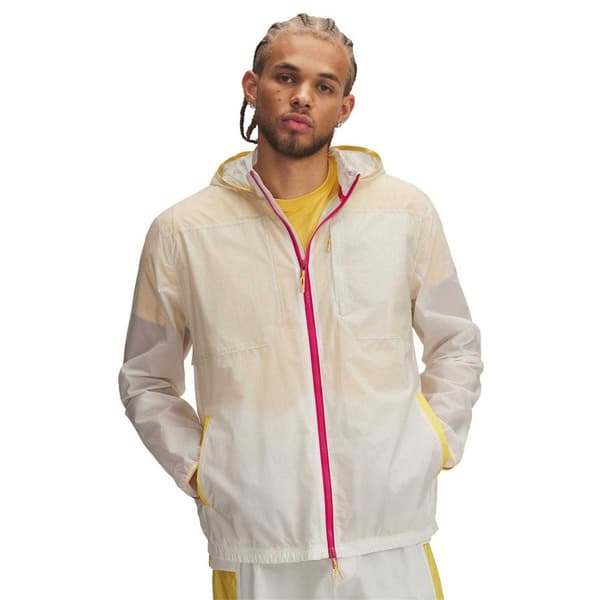Under Armour Mens Trail Run Patterned Hooded Jacket
