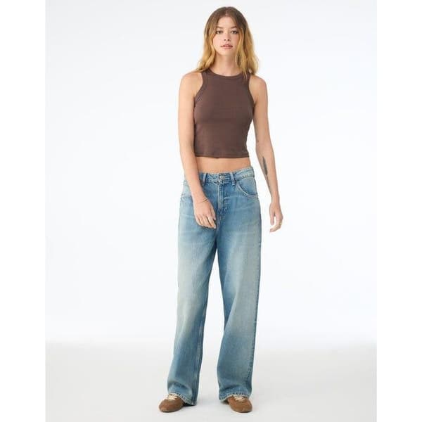 Bella + Canvas Dam Micro-Rib Racerback Linne