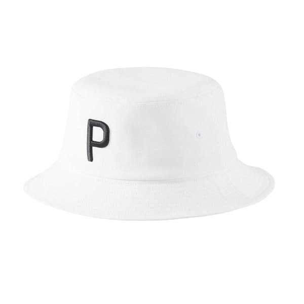 Puma P Broderad Logotyp Golf Solhatt