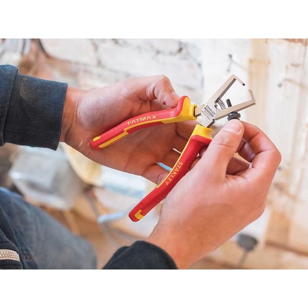 Stanley Hand Tools Fatmax Wire Stripping Pliers Vde 170mm