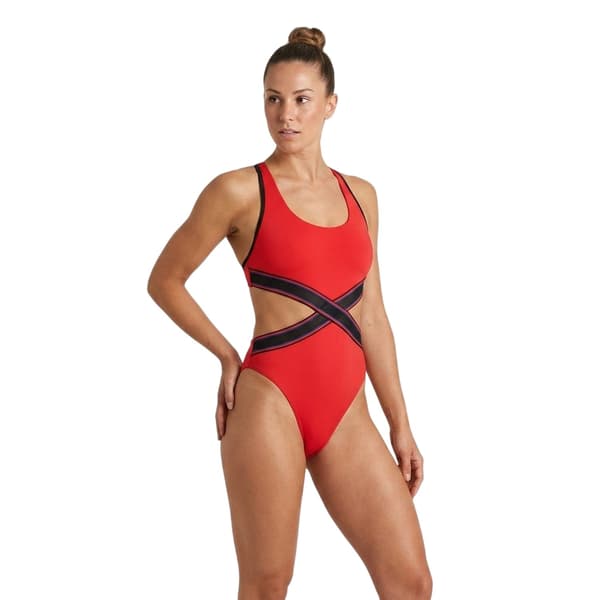 Speedo Dam/Dam Baddräkt med utskärningar