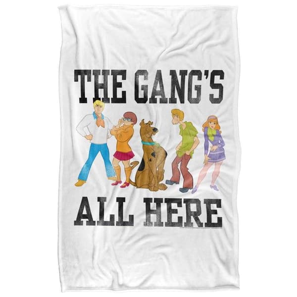 Scooby Doo The Gang´s All Here Soft Touch Blanket
