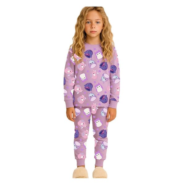 Squishmallows Pyjamas för barn med heltäckande tryck