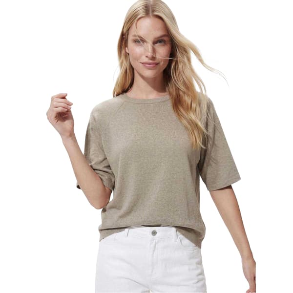Pieces Dam Bree Raglan Topp