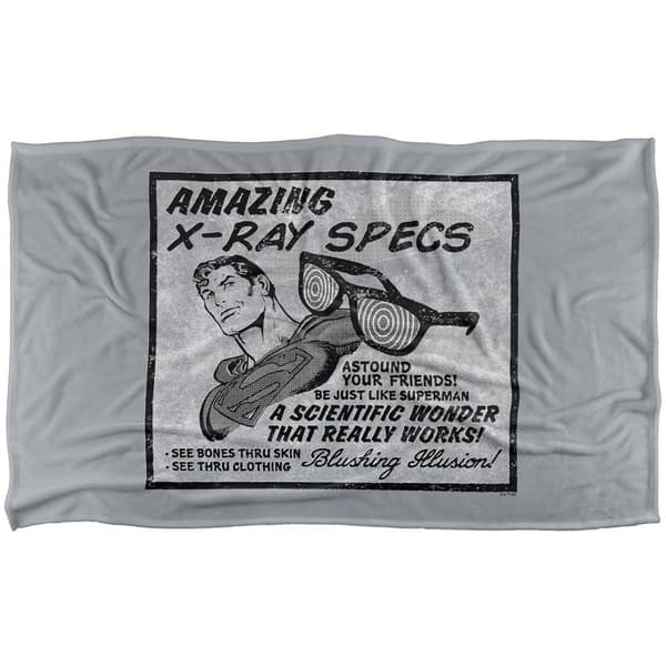 Superman Xray Specs Blanket