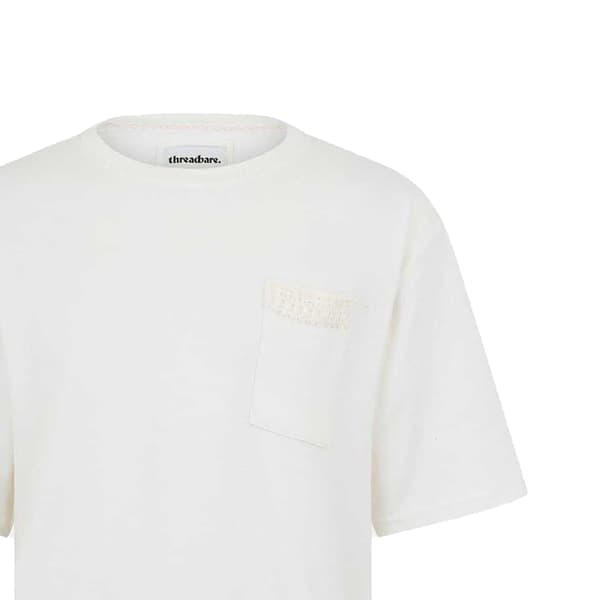 Threadbare Mens Dunedin Textured Knit Regular T-Shirt