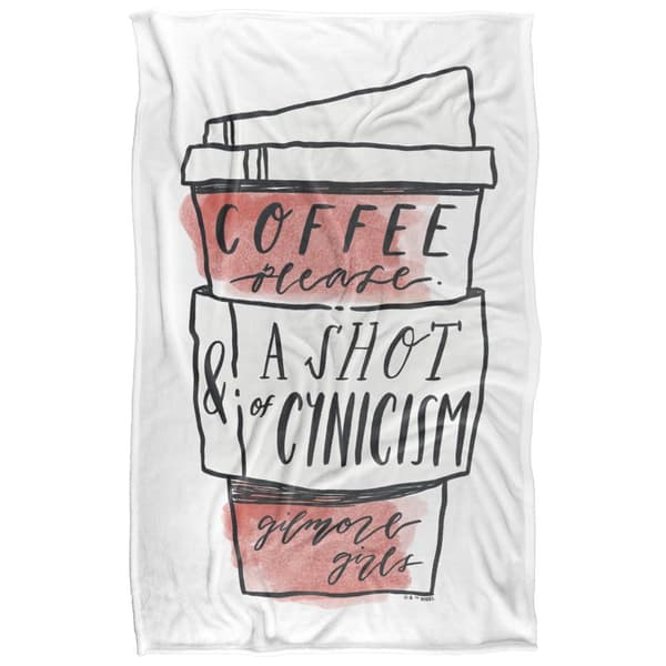 Gilmore Girls Coffee Please Blanket
