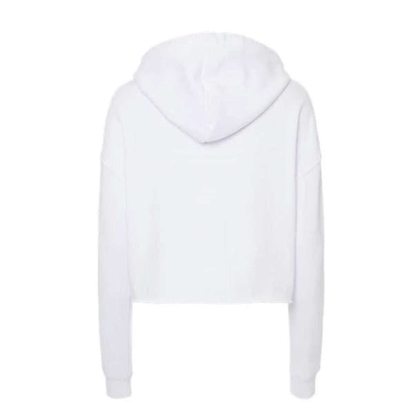 Miso Dam/Kvinnor Marl Croppad Hoodie