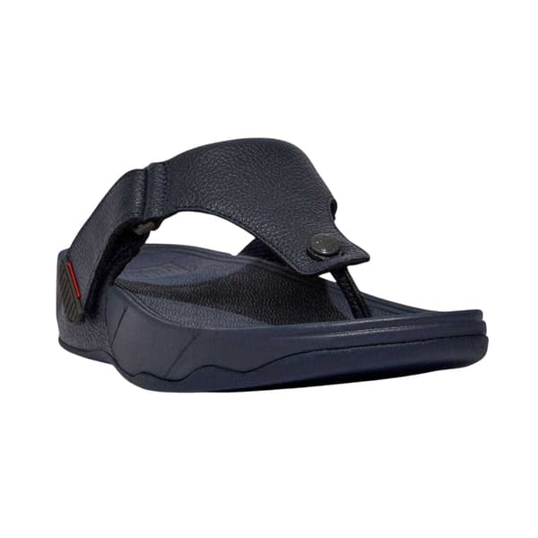 FitFlop Mens Leather Toe Post Flat Sandals