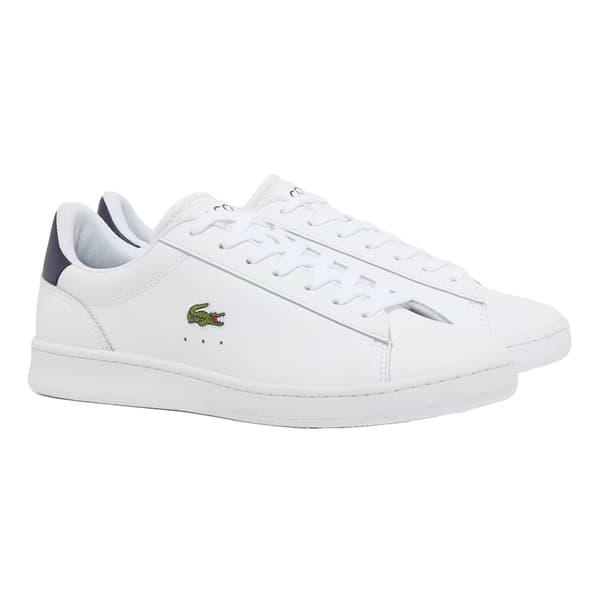 Lacoste Mens Carnaby Leather Flat Trainers