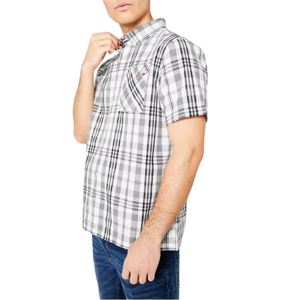 Lee Cooper Rutig Herrskjorta i Bomull