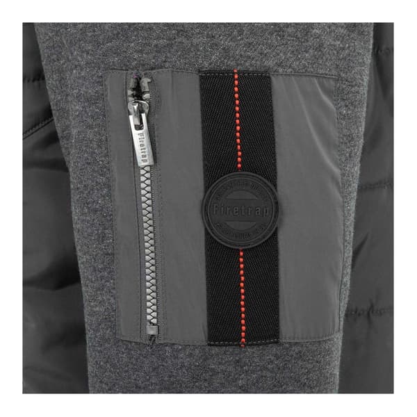Firetrap Mens Polyester Long-Sleeved Hybrid Jacket