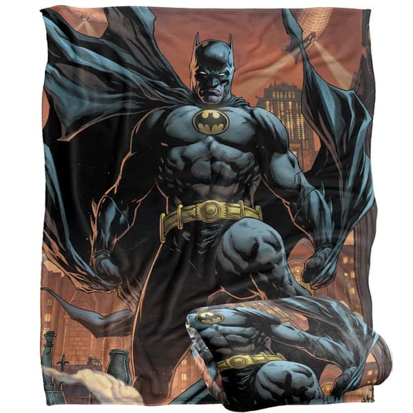 Batman Fabok Comic Cover Blanket